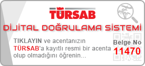 TÜRSAB Belge Sahibi Seyahat Acentası