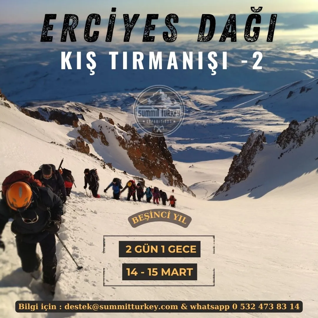 Erciyes Dağı Mart